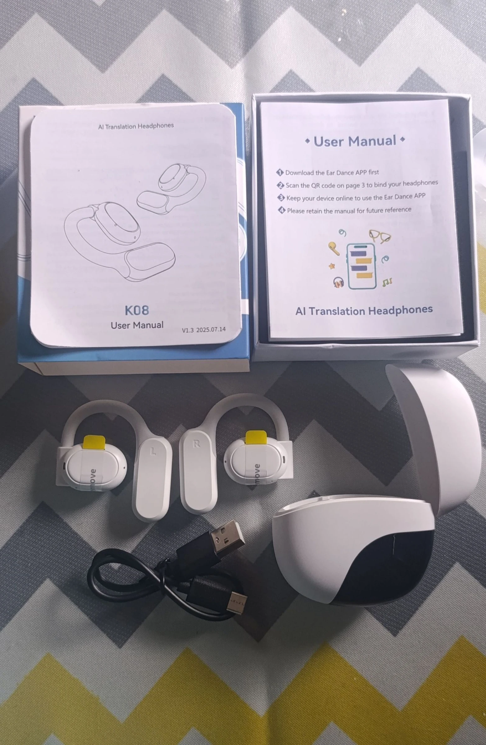 Auriculares traductor
